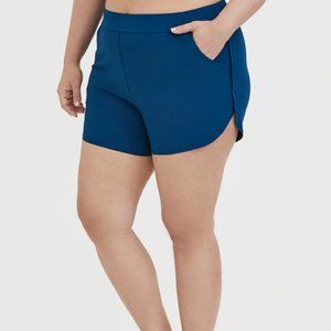 NWOT Torrid Dolphin Hem Swim Boardshorts 2X